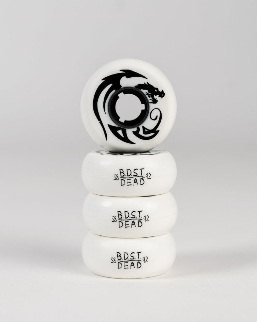 Roues de patin Dead Wheels Black Dragon Team Skate 58mm (4pack) - Boutique Solo Inline
