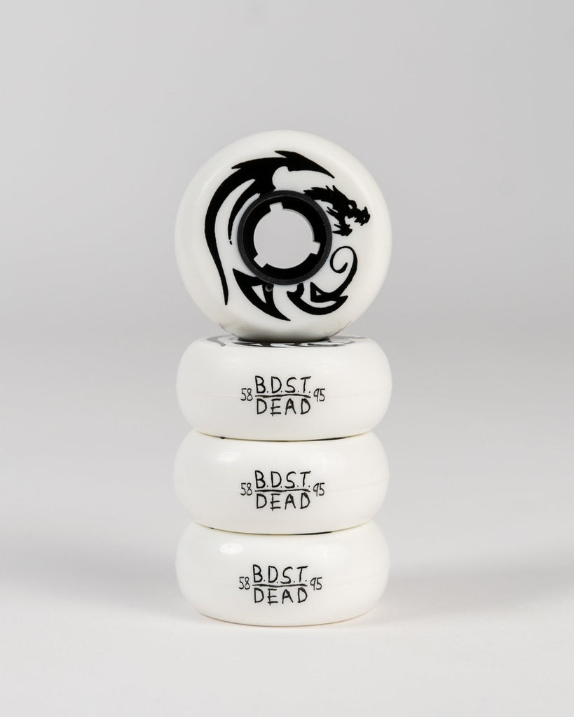 Roues de patin Dead Wheels Black Dragon Team Skate 58mm (4pack) - Boutique Solo Inline