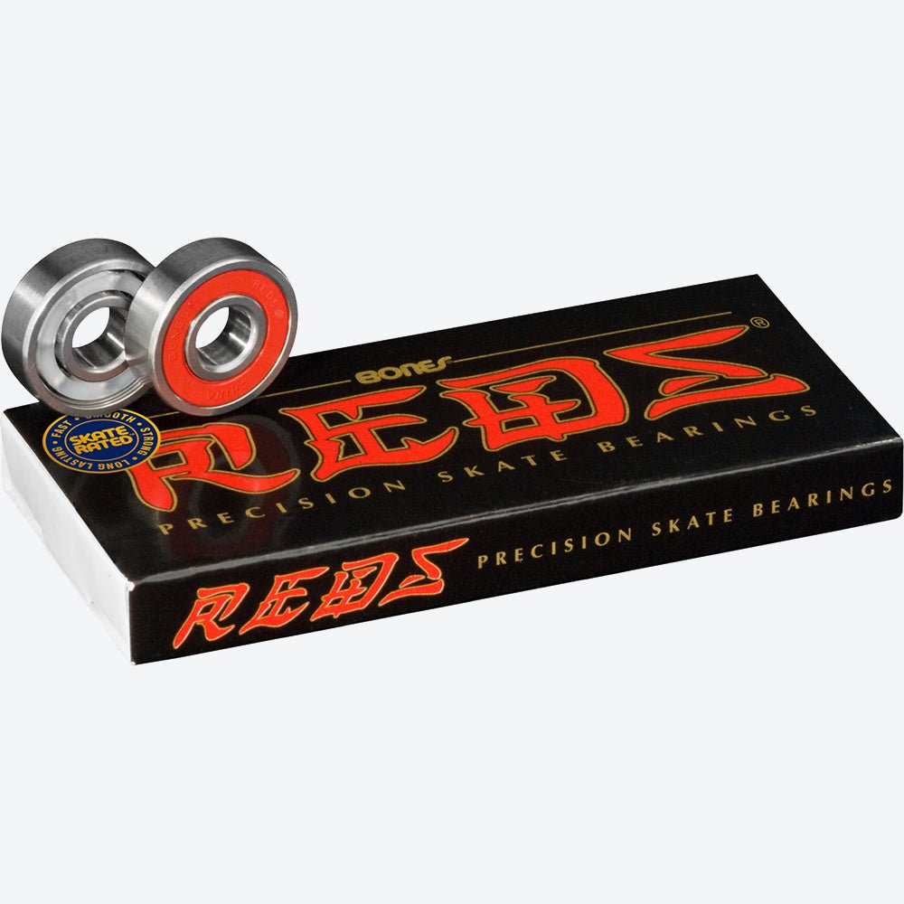 Bearings pour patin BONES REDS 8mm (8/16 Pack) - Boutique Solo Inline