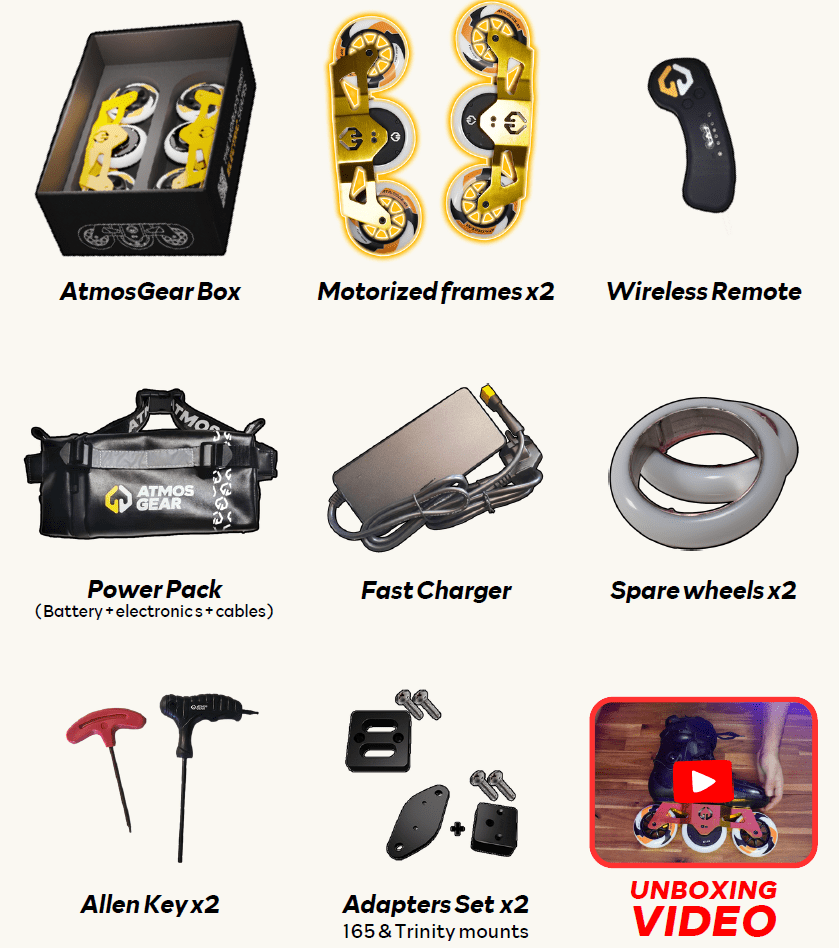 atmos gear Electric Skates Atmos Gear – Boutique Solo Inline